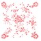 Floral Rose Wallpaper Wall Stencil | 3391 by Designer Stencils | Floral Stencils | Reusable Art Craft Stencils for Painting on Walls, Canvas, Wood | Reusable Plastic Paint Stencil for Home Makeover | Easy to Use & Clean Art Stencil